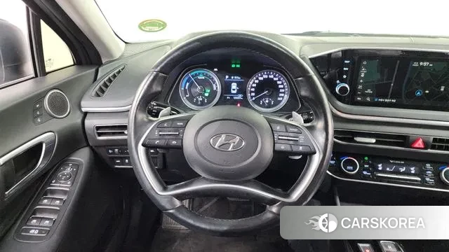 Hyundai Sonata Hybrid (DN8) 2019 Серебристо-серый из Кореи, фото 4