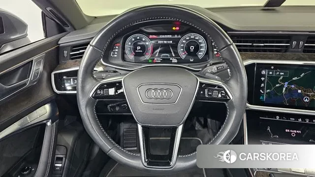 Audi A7 (4K) 2020 Серый из Кореи, фото 4