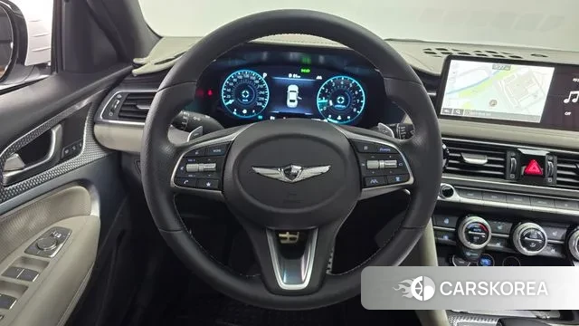 Genesis The New G70 2023 Белый из Кореи, фото 4