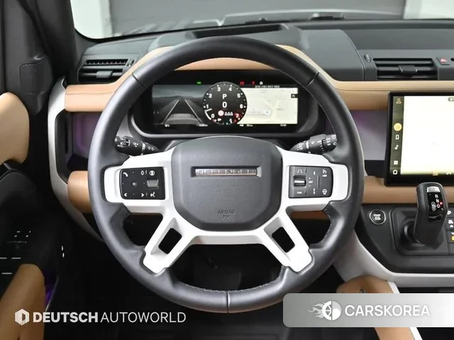 Land Rover Defender (L663) 2025 Черный из Кореи, фото 4