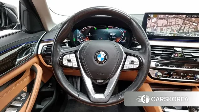 BMW 5 Series (G30) 2020 Черный из Кореи, фото 4