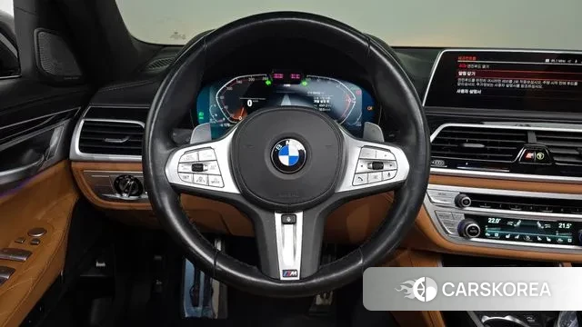 BMW 7 Series (G11) 2021 Черный из Кореи, фото 4