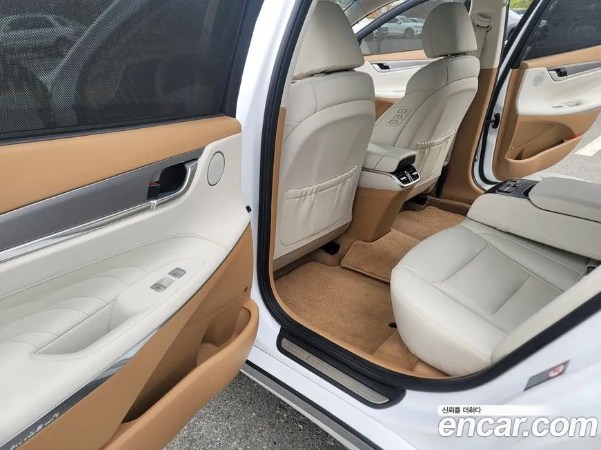 Hyundai The New Grandeur IG Hybrid 2021 Белый из Кореи, фото 4