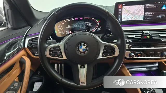 BMW 5 Series (G30) 2023 Серый из Кореи, фото 4