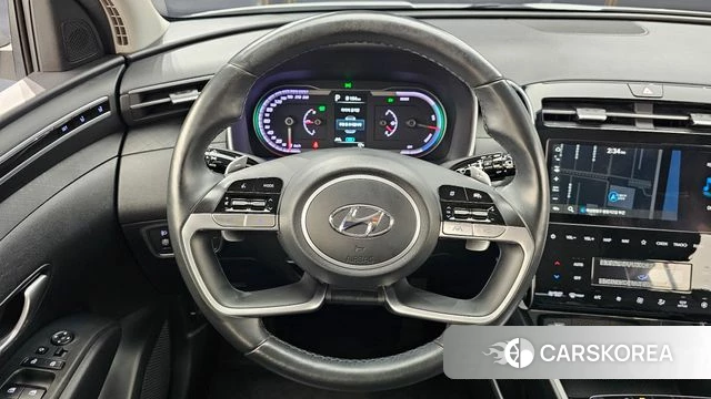 Hyundai Tucson Hybrid (NX4) 2023 Белый из Кореи, фото 4
