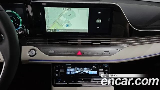 Hyundai The New Grandeur IG Hybrid 2022 Серый из Кореи, фото 4