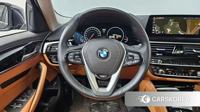 BMW 5 Series (G30) 2019 Синий из Кореи, фото 4
