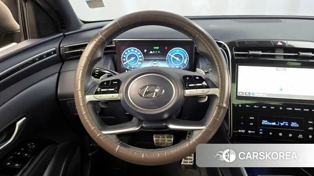Hyundai Tucson Hybrid (NX4) 2022 Серый из Кореи, фото 4