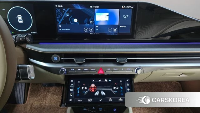 Hyundai Grandeur Hybrid (GN7) 2024 Белый из Кореи, фото 4