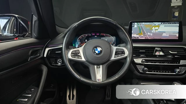 BMW 5 Series (G30) 2022 Синий из Кореи, фото 4