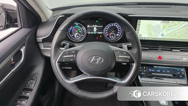 Hyundai The New Grandeur IG Hybrid 2022 Черный из Кореи, фото 4