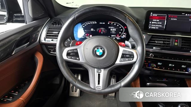 BMW X4M (G02) 2021 Черный из Кореи, фото 4
