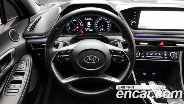 Hyundai Sonata Hybrid (DN8) 2021 Белый из Кореи, фото 4
