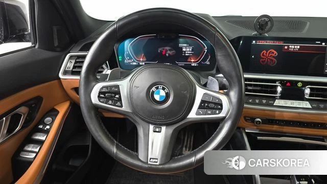 BMW 3 Series (G20) 2022 Черный из Кореи, фото 4