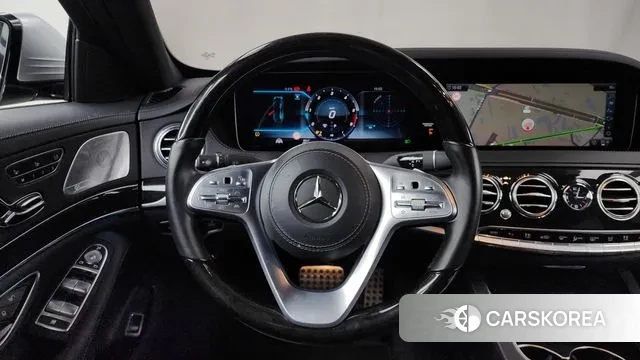 Mercedes-Benz S-Class W222 2019 Серебристо-серый из Кореи, фото 4