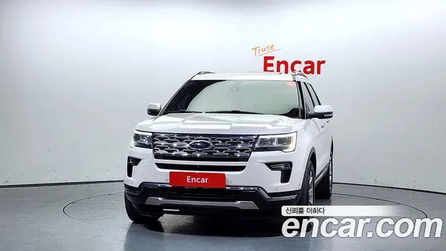 Ford Explorer 2018 Белый из Кореи, фото 4