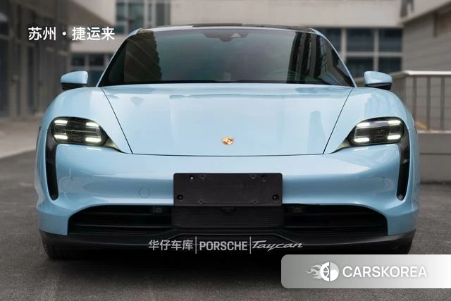 Porsche Taycan 2021 Синий из Китая, фото 4