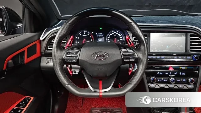 Hyundai The New Avante AD 2019 Черный из Кореи, фото 4
