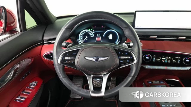 Genesis GV70 2021 Красный из Кореи, фото 4