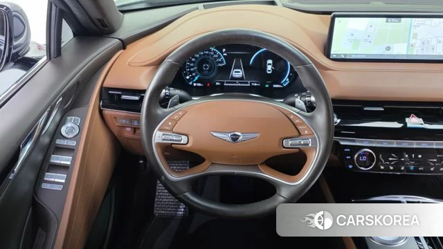 Genesis G80 (RG3) 2021 Синий нефрит из Кореи, фото 4
