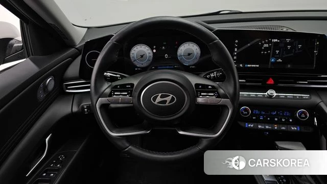 Hyundai The New Avante (CN7) 2023 Серебристо-серый из Кореи, фото 4