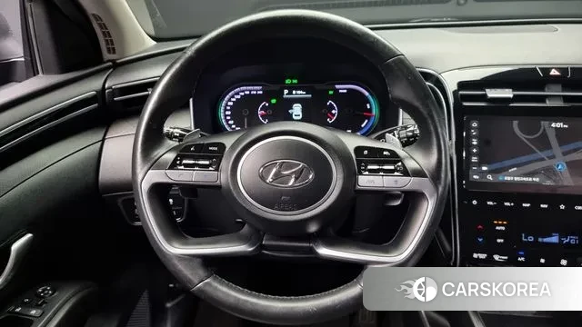 Hyundai Tucson Hybrid (NX4) 2021 Серый из Кореи, фото 4