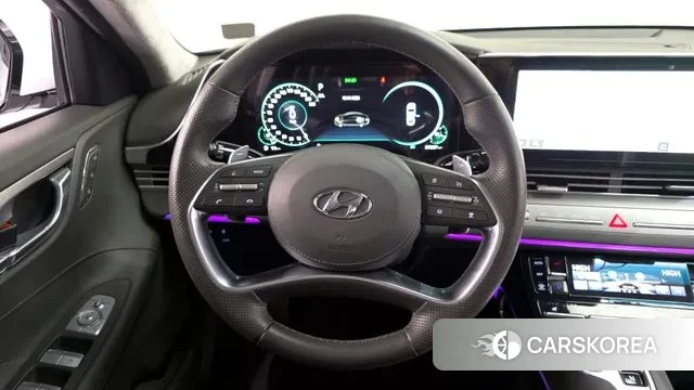 Hyundai The New Grandeur IG Hybrid 2020 Белый из Кореи, фото 4