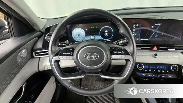 Hyundai Avante Hybrid (CN7) 2021 Серый из Кореи, фото 4