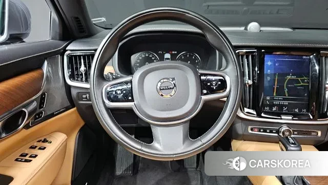 Volvo S90 2018 Серый из Кореи, фото 4