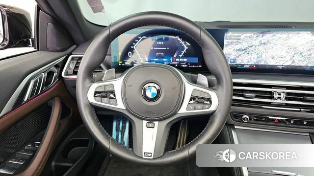 BMW 4 Series (G22) 2023 Черный из Кореи, фото 4