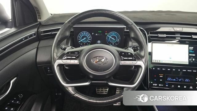 Hyundai Tucson Hybrid (NX4) 2022 Белый из Кореи, фото 4