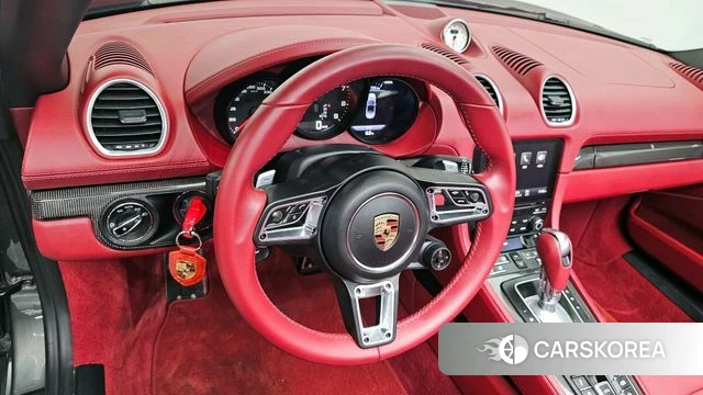 Porsche 718 Boxster 2021 Серый из Кореи, фото 4