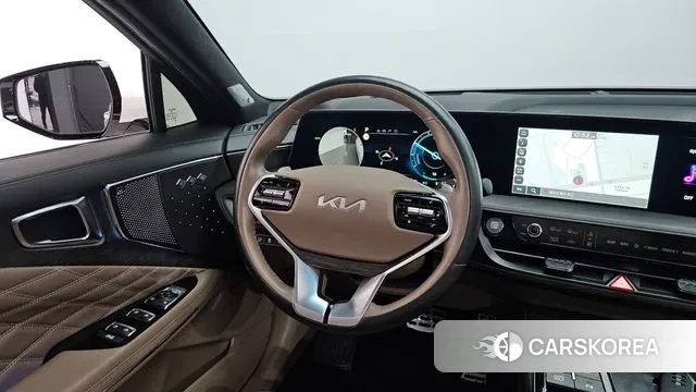 Kia K8 Hybrid 2023 Белый из Кореи, фото 4