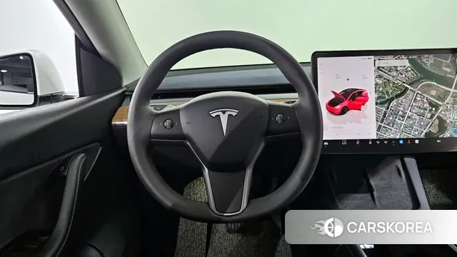 Tesla Model Y 2022 Белый из Кореи, фото 4