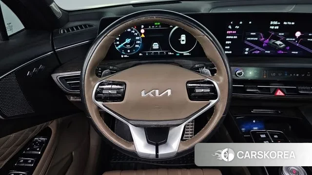 Kia K8 Hybrid 2023 Серый из Кореи, фото 4
