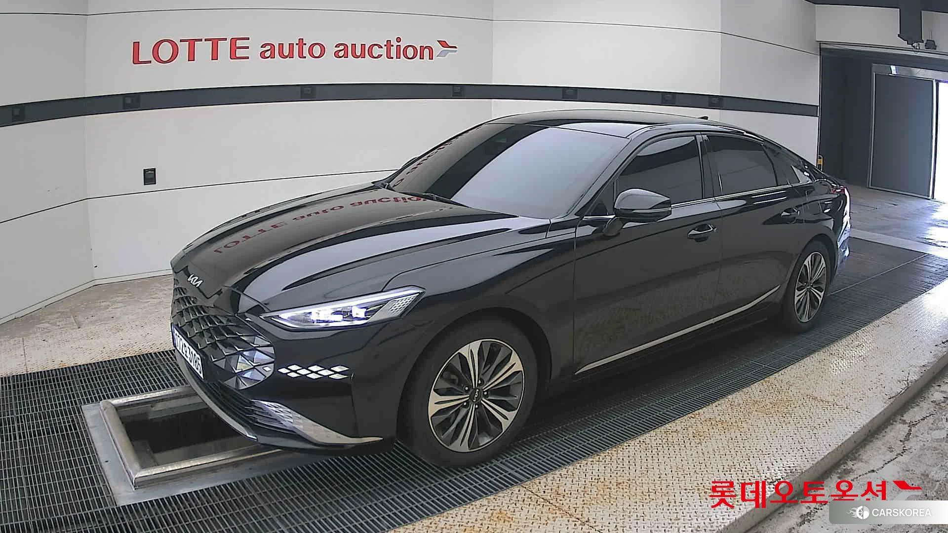 Kia K8 Hybrid 2023 Aurora Black Pearl из Кореи, фото 4