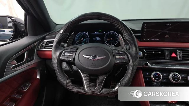 Genesis The New G70 2021 Синий из Кореи, фото 4