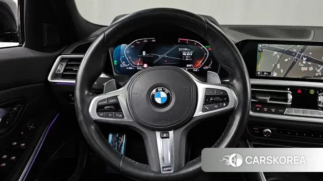 BMW 3 Series (G20) 2020 Черный из Кореи, фото 4