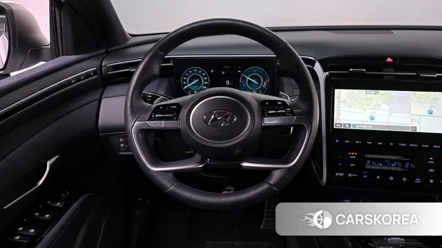 Hyundai Tucson Hybrid (NX4) 2020 Белый из Кореи, фото 4