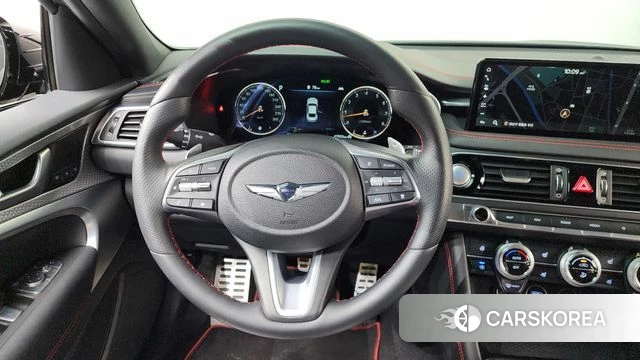 Genesis The New G70 2022 Черный из Кореи, фото 4