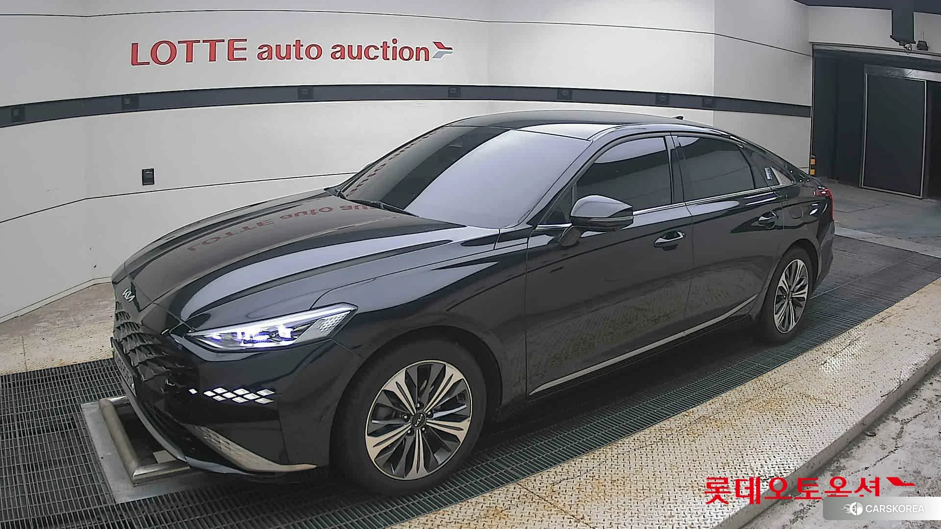 Kia K8 Hybrid 2022 Aurora Black Pearl из Кореи, фото 4