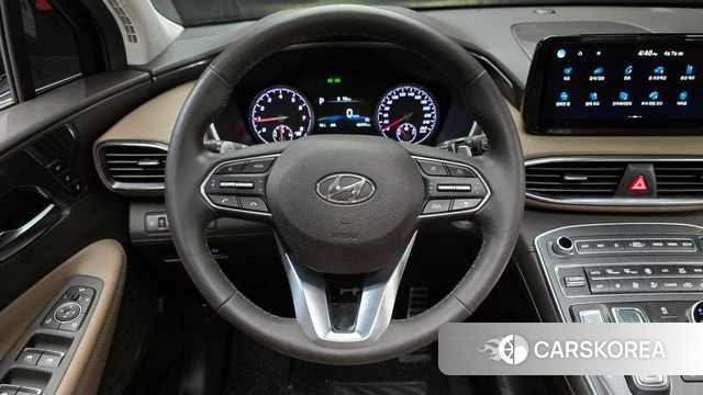 Hyundai The New Santa Fe 2022 Черный из Кореи, фото 4