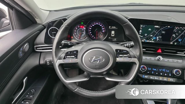 Hyundai Avante (CN7) 2023 Черный из Кореи, фото 4