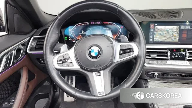 BMW 4 Series (G22) 2021 Черный из Кореи, фото 4