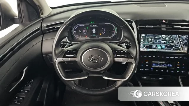 Hyundai Tucson Hybrid (NX4) 2021 Серый из Кореи, фото 4