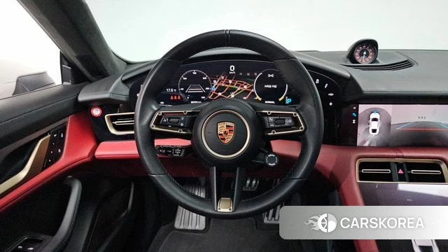 Porsche Taycan 2023 Серебристо-серый из Кореи, фото 4