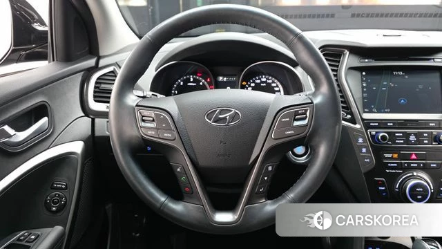 Hyundai Santa Fe The Prime 2018 Черный из Кореи, фото 4