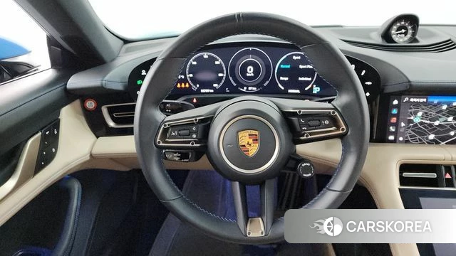 Porsche Taycan 2022 Синий из Кореи, фото 4