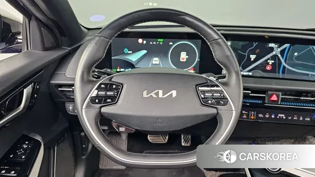 Kia EV6 2021 Синий из Кореи, фото 4