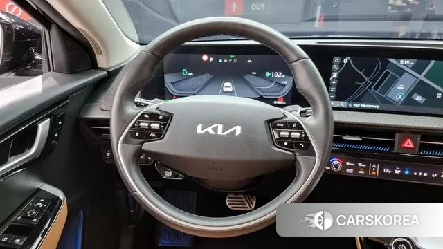 Kia EV6 2022 Черный из Кореи, фото 4